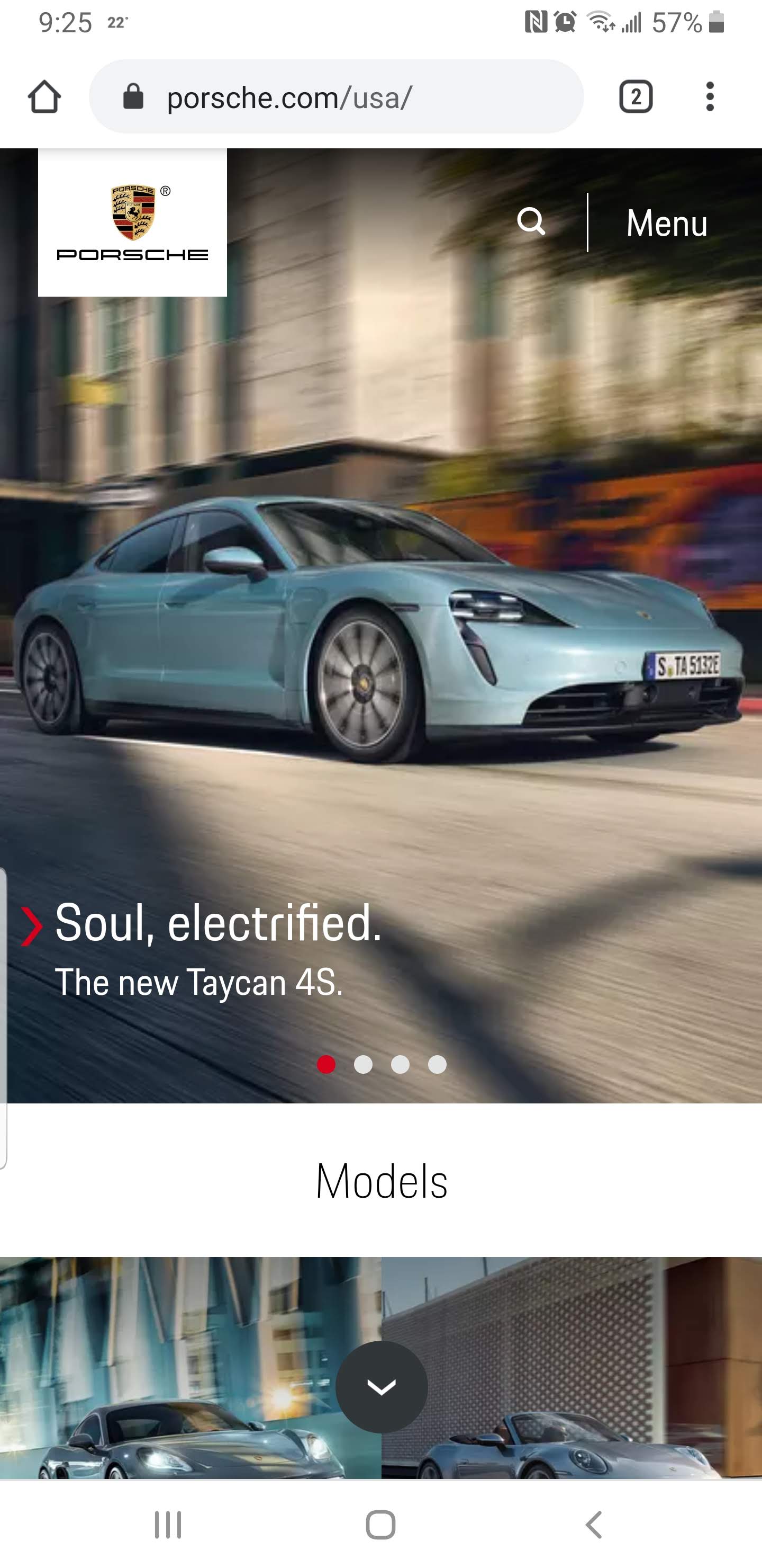 porsche website